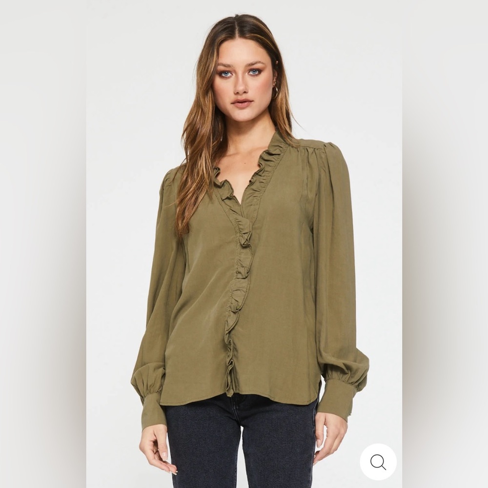 Women’s Dear John “Catherine Long Sleeve Top” size xl